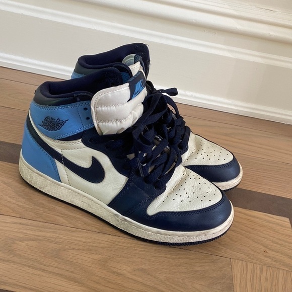 Nike Air Jordan 1 Retro High Obsidian - Picture 1 of 8